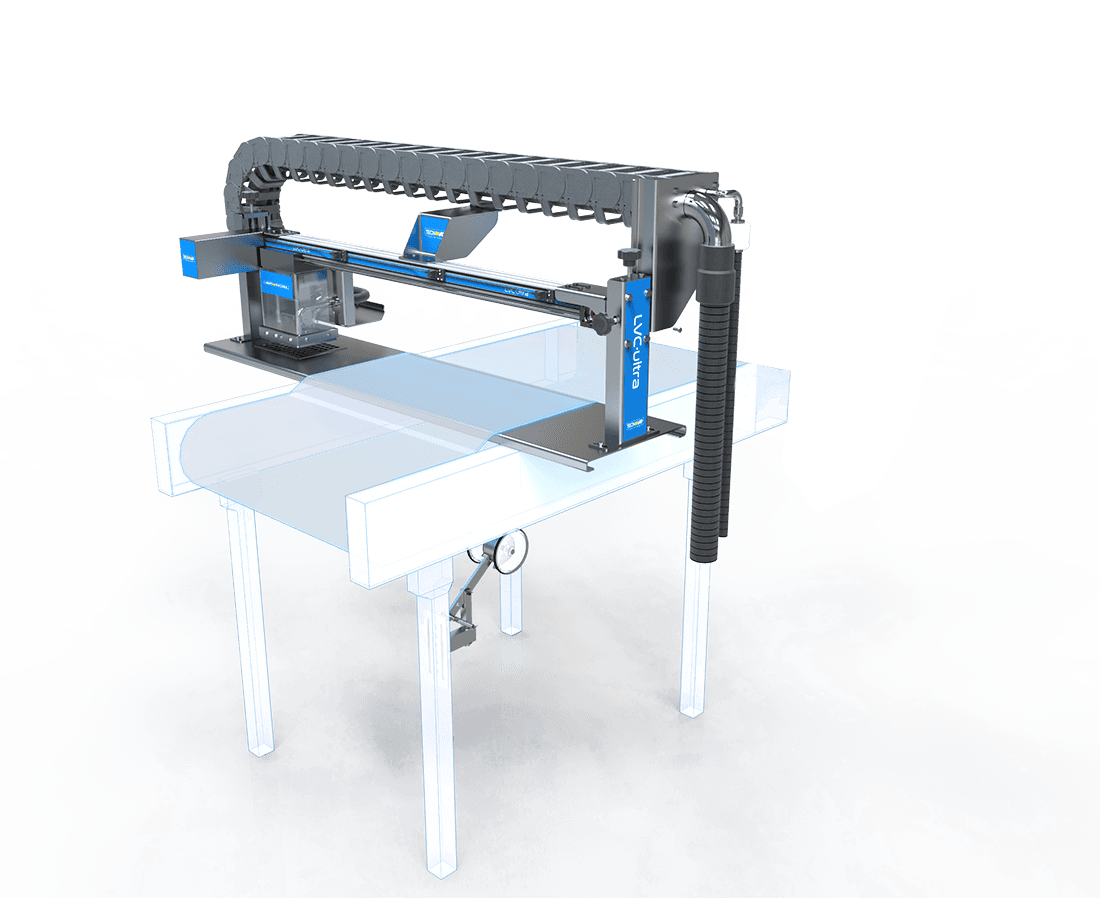 Tecnovap LVC Ultra fully-automated belt cleaning head